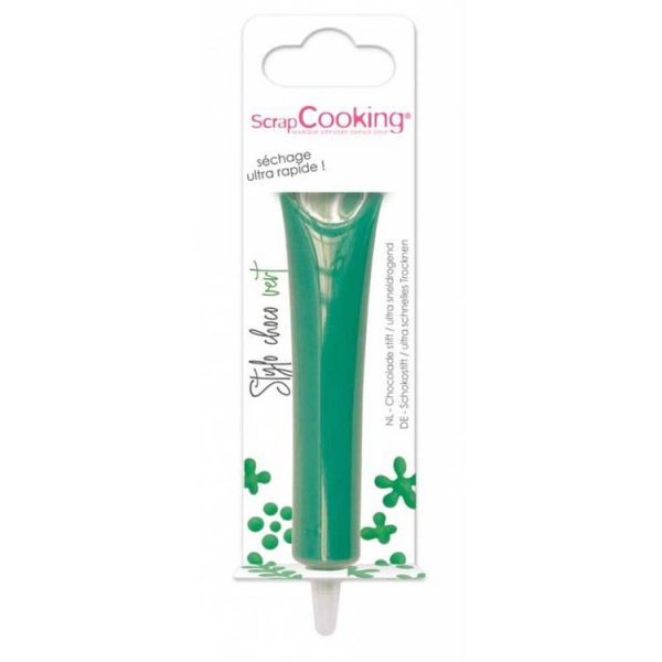 SCRAPCOOKING Stylo Au Chocolat Vert 25 G 1