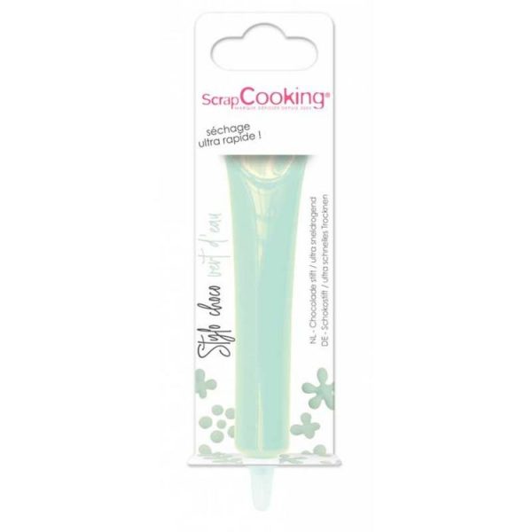 SCRAPCOOKING Stylo Au Chocolat Vert D’eau 25 G 1