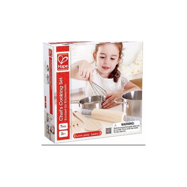 Hape Set Du Chef En Herbe Dinette 1