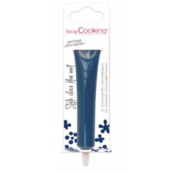 SCRAPCOOKING Stylo Au Chocolat Bleu Nuit 25 G 1