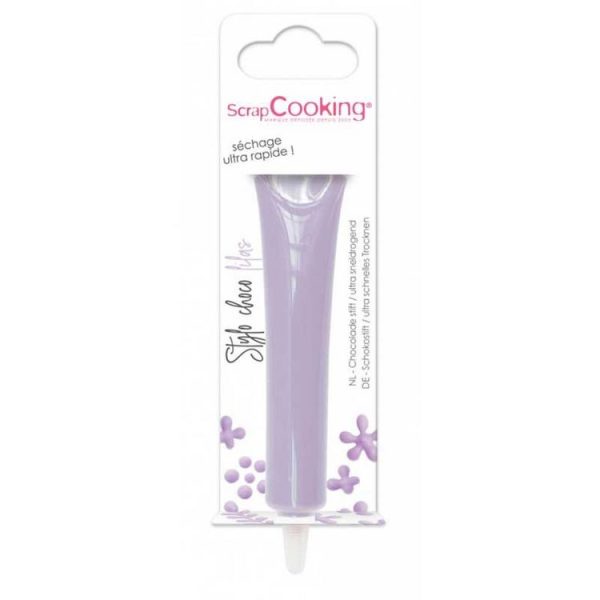 SCRAPCOOKING Stylo Au Chocolat Lilas 25 G 1