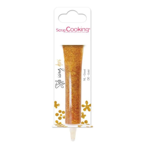 SCRAPCOOKING Stylo De Glaçage Doré 1