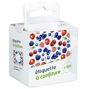 Youdoit Etiquettes à Confiture X 100 – Motifs Fruits Rouges 6