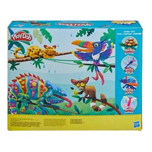 HASBRO Coffret Pâte à Modeler Play-Doh : WOW 100 Pots De Couleurs 9