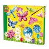 SES Creative Kit De Moulage En Plâtre Papillons Scintillants 8