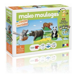 Mako Creations Les Especes Protegees Coffret 6 Moules 6