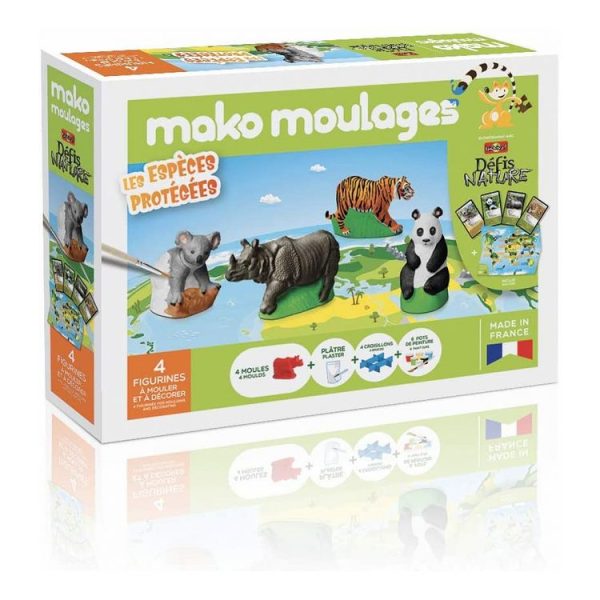 Mako Creations Les Especes Protegees Coffret 6 Moules 3