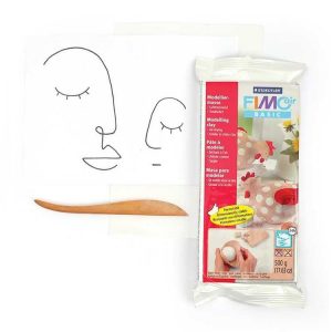 Graine Créative Coffret Pâte Polymère – Vide-poches Style Line Art 9