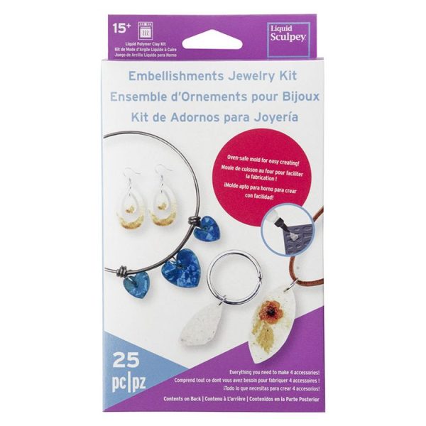 Youdoit Kit D’ornements Pour Bijoux Sculpey Liquide 1