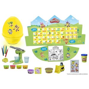 HASBRO Play-Doh Oeuf De Pâques Géant Avec 7 Surprises 7