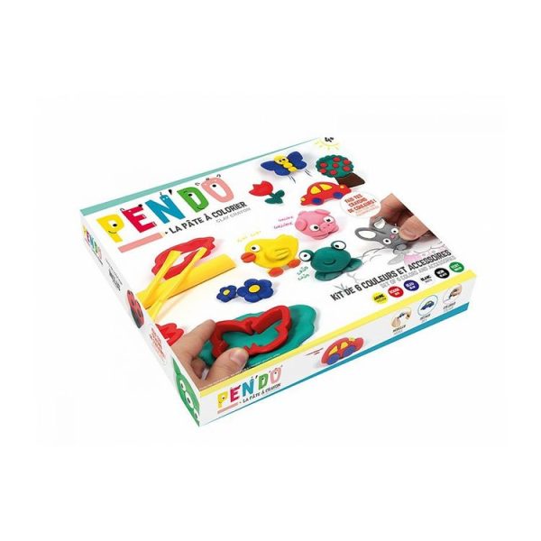 DTM Pen Do Boite De 6 Couleurs Et Accessoire 1