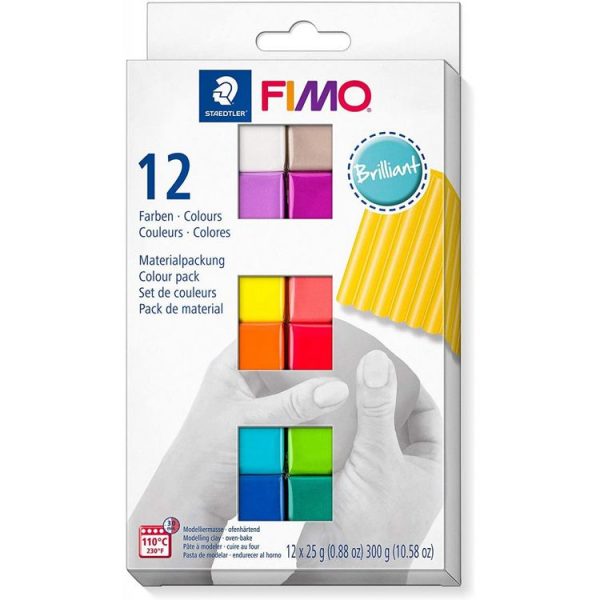 Graine Créative Coffret Fimo Soft Couleurs Brillantes 1