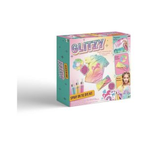 GP TOYS Loisirs Créatifs – Glitzy – Coffret Spray On Tie & Dye Kit 9