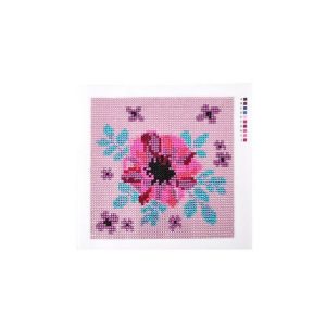 Paris Prix Kit Diamond Painting Fleur 20x20cm Multicolore 6