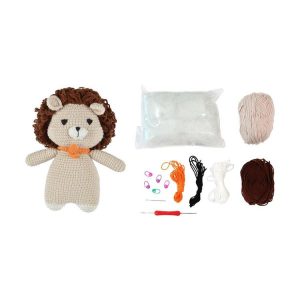 Homea Décoration Kit Amigurumi Crochet Léon Le Lion 7