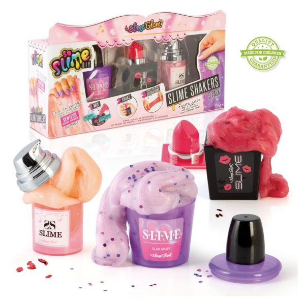 CANAL TOYS 3 Packs De Slime Glam 1