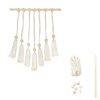 Paris Prix Kit Macramé Suspension Murale 30cm Naturel 8