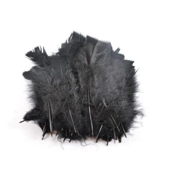 Paris Prix Lot De 35 Plumes Décoratives Sensa 16cm Noir 1