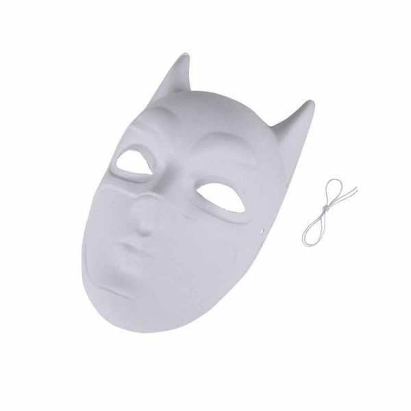 Paris Prix Masque à Décorer Batman 24cm Blanc 1