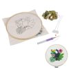 Paris Prix Kit Complet Punch Needle Toucan 21cm Blanc 10